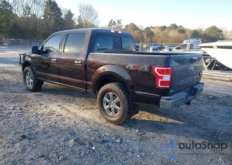 2018 Ford F-150 Xlt from USA, damaged, VIN 1FTEW1E59JFC59468